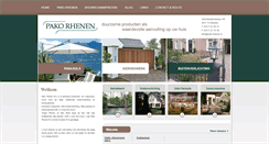 Desktop Screenshot of pako-rhenen.nl